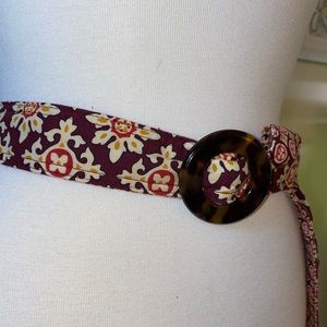 Vera Bradley cloth belt